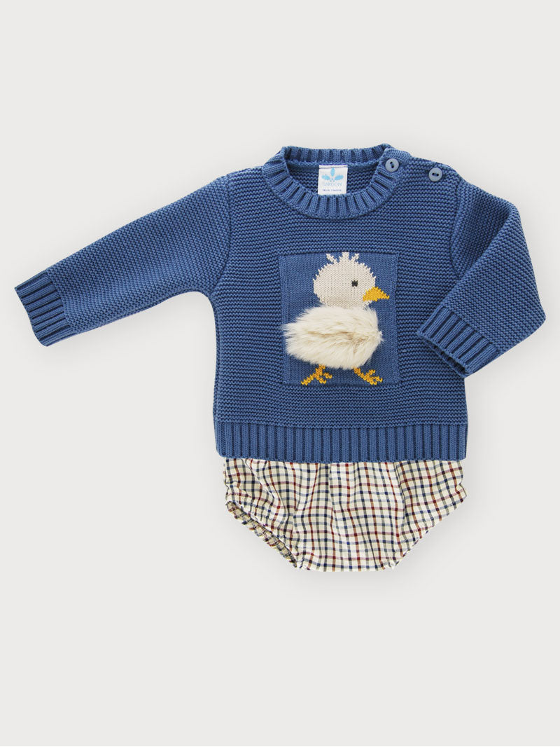 Baby Boy Sweater Outfit