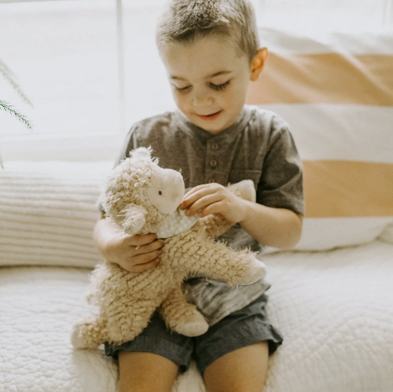 Soft Toy Lamb Gift from Bunnies by the Bay