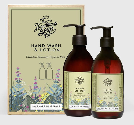 Hand Care Gift Set - Lavender, Rosemary, Thyme & Mint