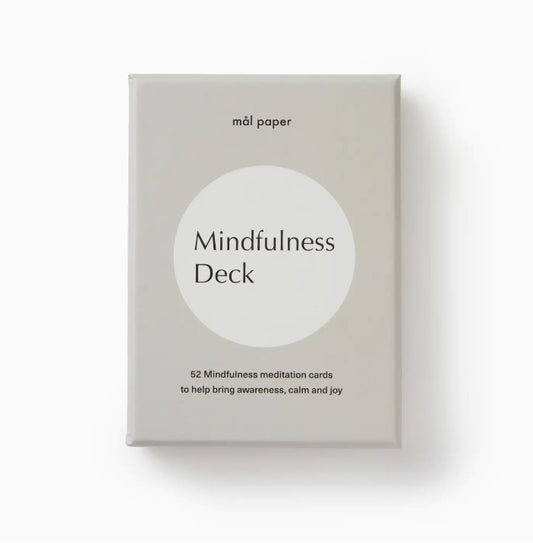 Mindfulness Cards and Card Holder