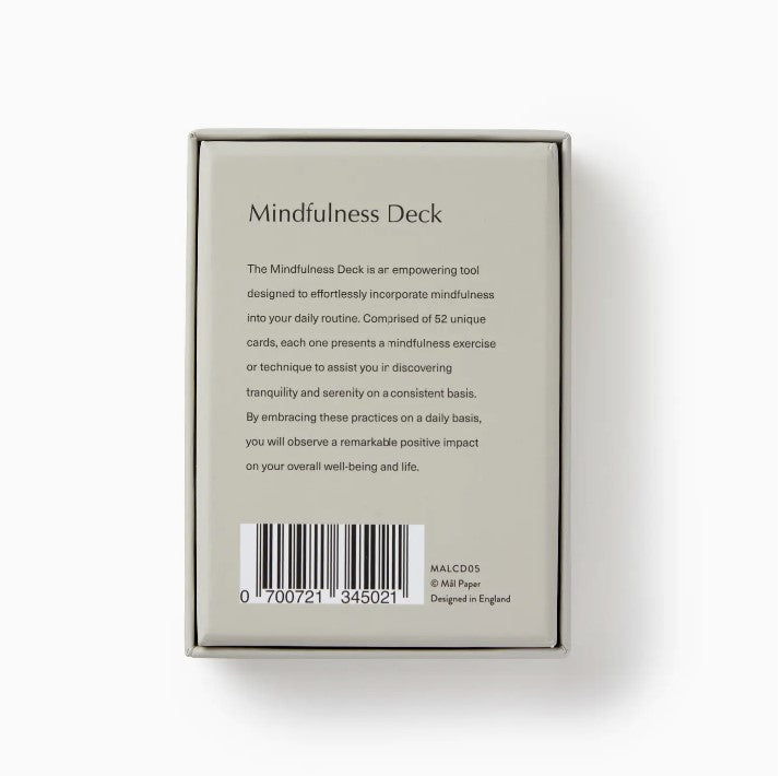 Mindfulness Cards and Card Holder