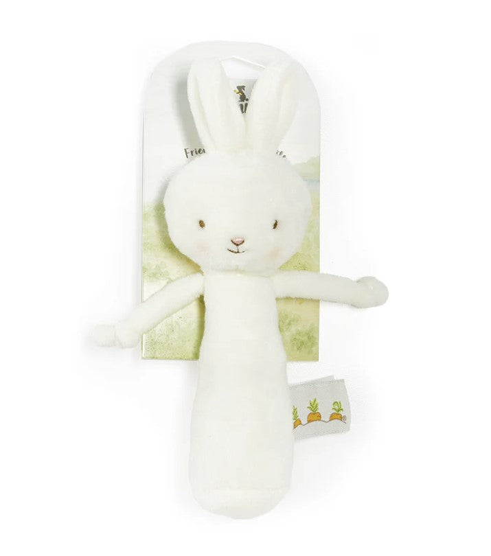 Soft Toy Chime Rattle  gift from Bunnies by the Bay