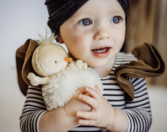 Soft toy baby chick roly poly from Bunnies by the Bay