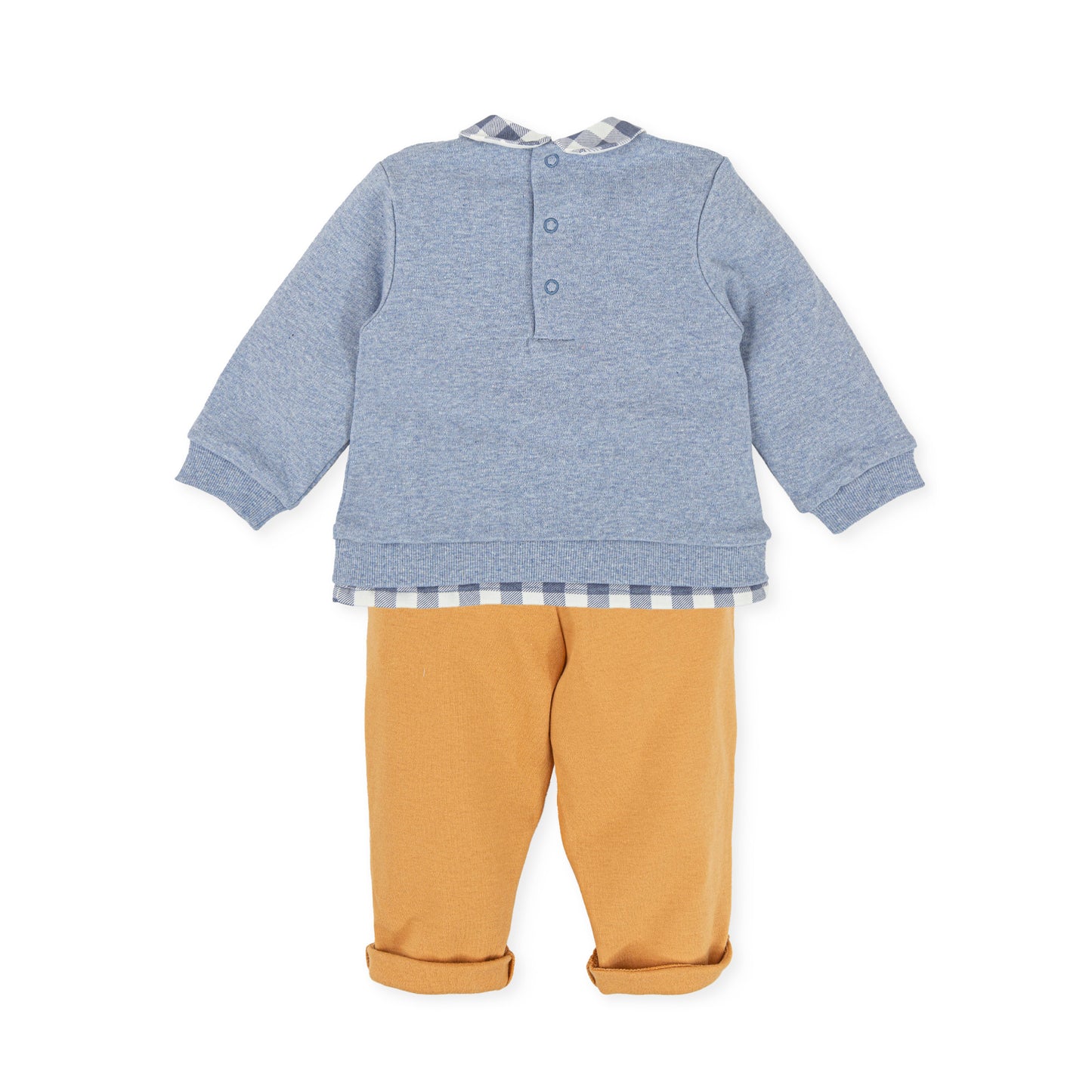 Outfit and Teddy Baby Boy gift box