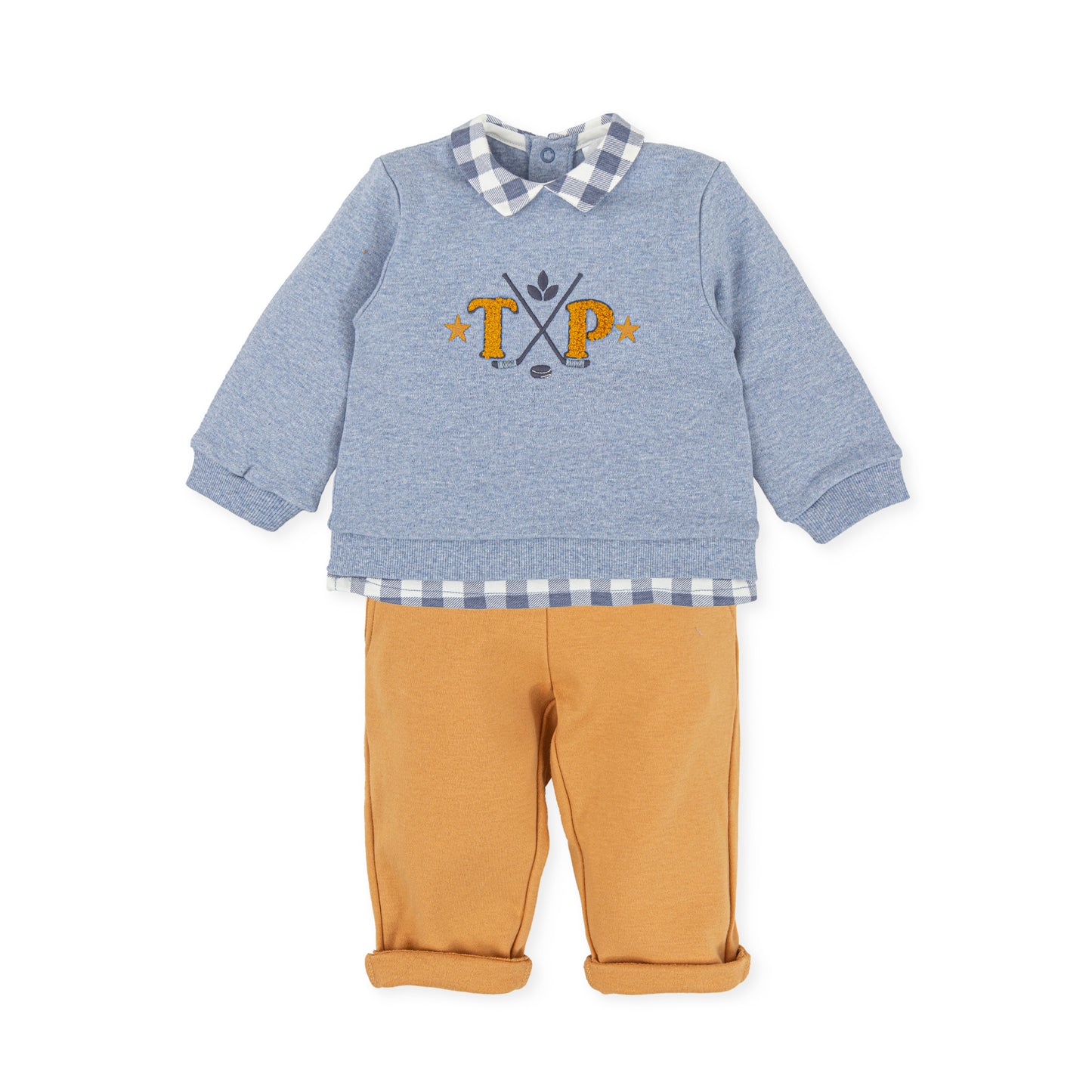 Outfit and Teddy Baby Boy gift box